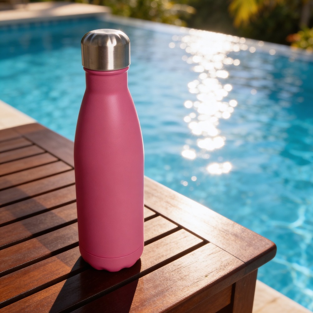 Swissbrand Stainless Steel Insulated Water Bottle Fuchsia Pink
16.9 oz
NWT NIB